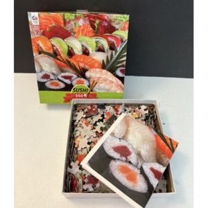 Sushi Puzzle 550 Pieces Ceaco Complete With Poster Fish Seafood